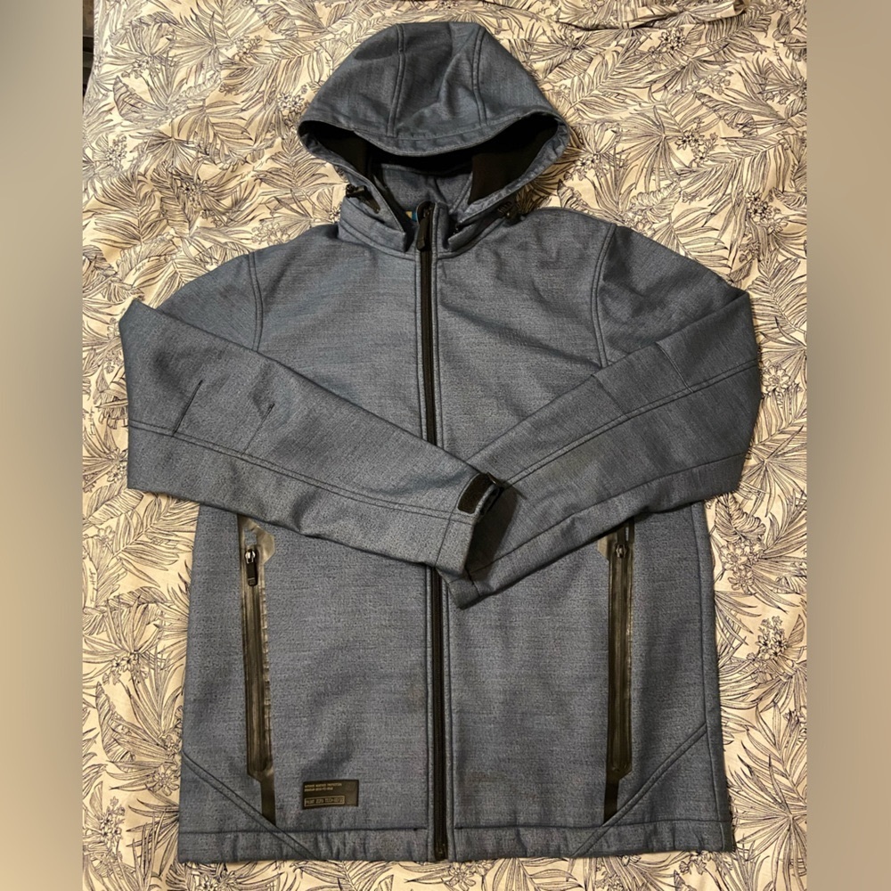 Point Zero Blue Fleece-lined Performance Jacket
